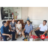 宝峰街道中渡社区：走访慰问退役军人   共筑社区尊崇之情