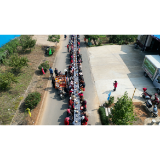 石门县秀坪园艺场举办第五届橘农趣味运动会暨无人机演练展示活动