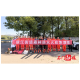 楚江街道：开展森林防灭火应急演练 筑牢安全“防火墙”