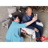 三圣乡：贴心服务暖人心—高效完成养老认证工作
