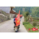 子良镇：摩托宣传队进村入户 筑牢秸秆禁烧“防火墙”