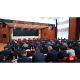 全县全面从严治党“一严九治”行动工作推进会召开