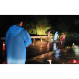 石门:凌晨两巡守危桥!所街乡成功劝返百车避险