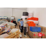 灾后重建进行时 | 县市场监督管理局：严检防汛物资 筑牢安全防线