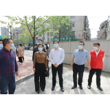 邓碧波督导文明城市创建工作
