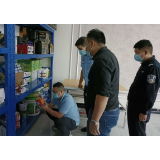 壶瓶山镇：开展重点单位安全检查