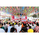 夹山镇：开展“庆六一、颂格言”  文明实践主题活动