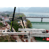 石门“一号工程”铁路专用线全线贯通