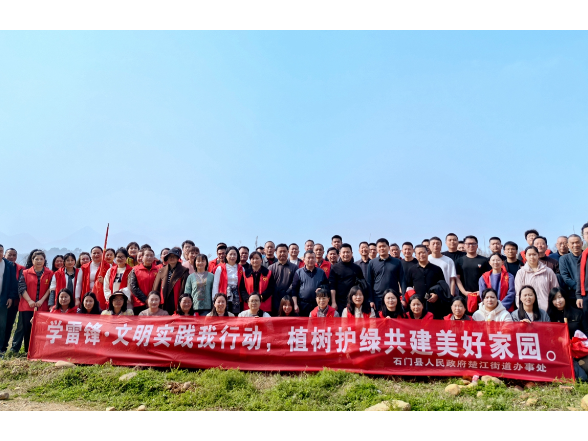 楚江街道：植树护绿践初心 文明实践“种”心间