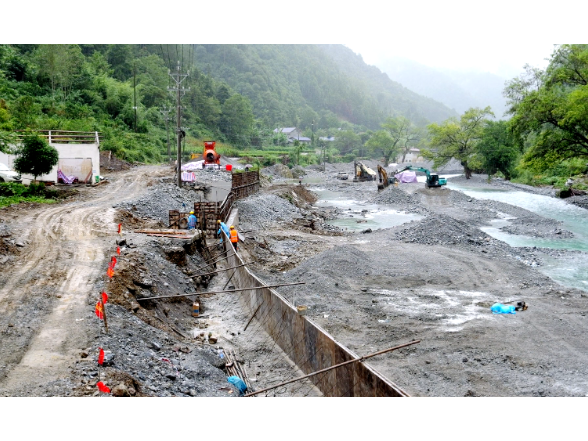 灾后重建进行时 | 壶瓶山镇：有序推进交通恢复重建项目