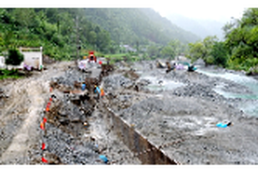 灾后重建进行时 | 壶瓶山镇：有序推进交通恢复重建项目
