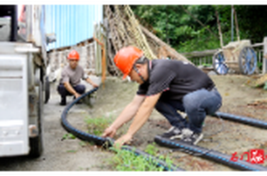 灾后重建进行时 | 壶瓶山镇：加快安饮灾后重建 守护群众饮水安全