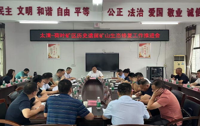 李志强调研太清—荷叶矿区历史遗留矿山生态修复工作