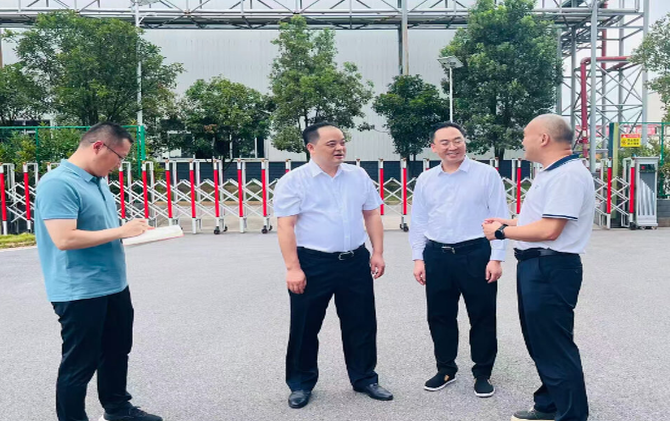 李志强到桂阳高新区现场办公