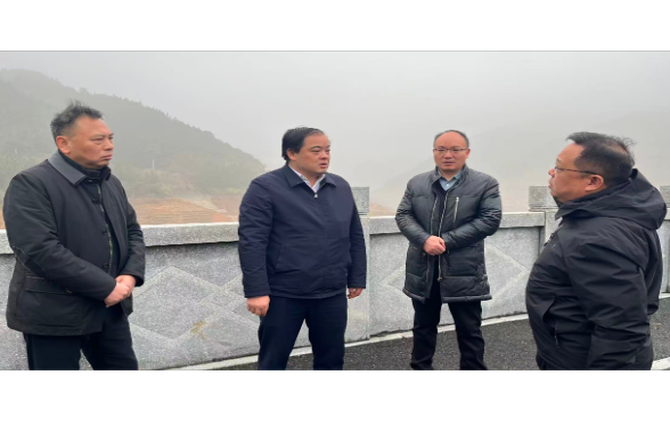 李志强践行“四下基层”调研水利工程建设工作暨开展“走找想促”活动