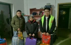 荷叶镇：寒冬递温情 慰问暖人心