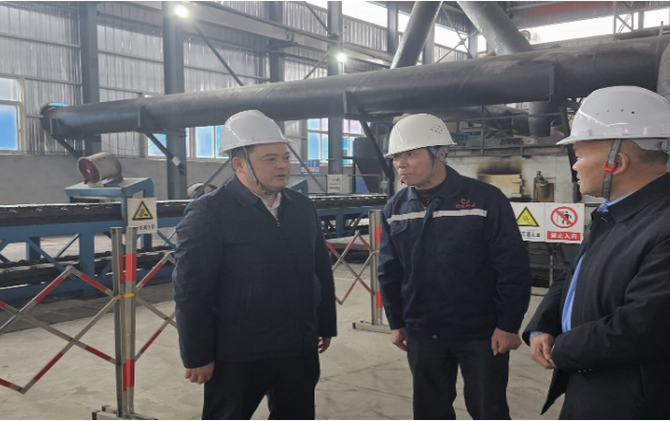 李志强调研企业复工复产和安全生产工作