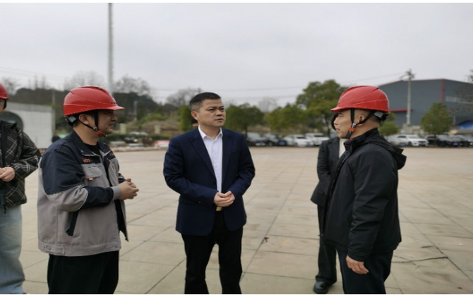 巫初华调研民营经济发展暨复工复产、安全生产工作