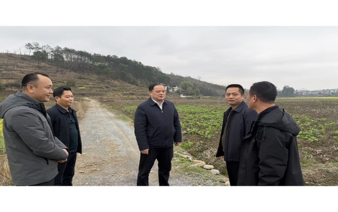 李志强践行“四下基层”调研高标准农田建设和春耕备耕等工作暨开展“走找想促”活动