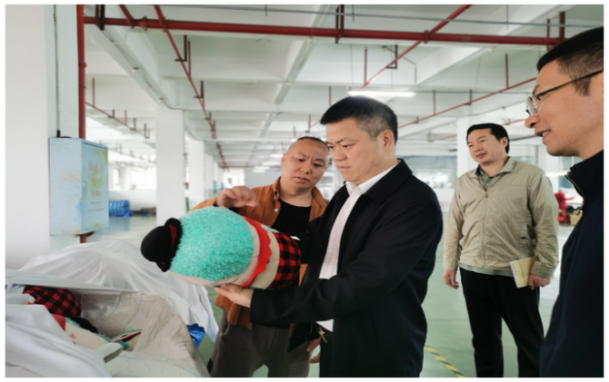 巫初华督导检查桂阳高新区安全生产工作