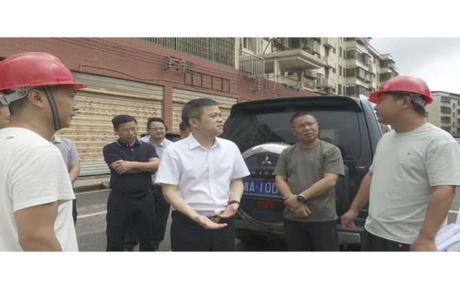 巫初华督导检查地质灾害防治工作