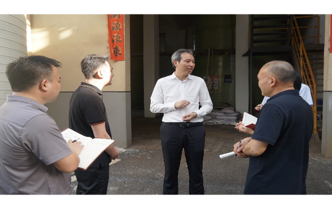 李富春开展走访帮扶联系重点工业企业工作