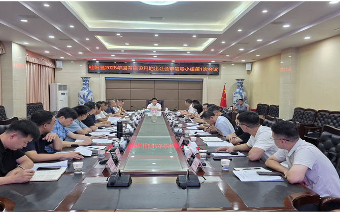 全县2026年国有建设用地出让会审领导小组第1次会议召开