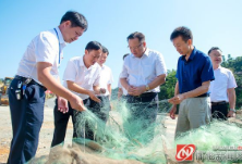 雷绍业在会同检查督导工作