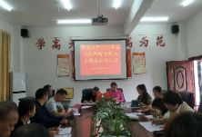 洒溪小学师德师风专项整治动员会