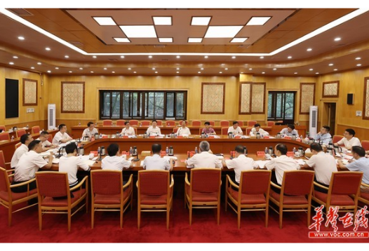 许达哲参加省委办公厅综调一室党支部组织生活会