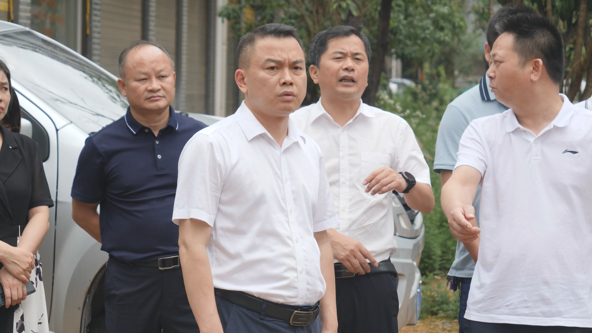 苏振调研我县文明卫生创建工作_时刻_红网