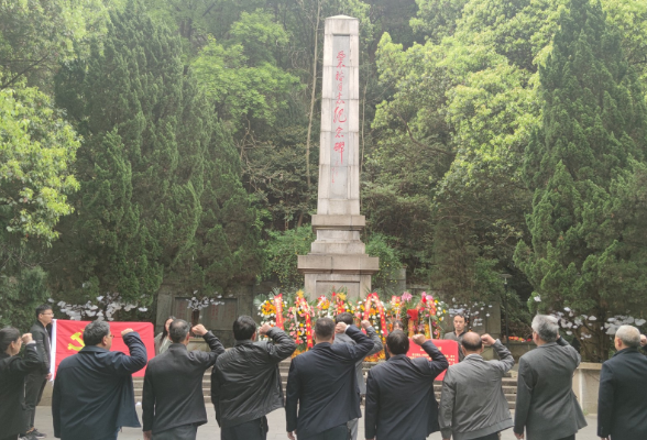 “缅怀革命先烈，传承红色精神”——金竹镇学校党支部开展清明祭奠活动