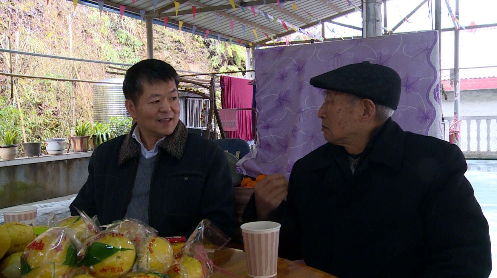 杨陵俐:走访慰问离休老干部