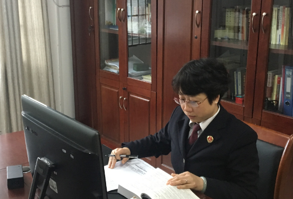 秉承检察初心 肩负使命担当一一会同县人民检察院副检察长廖萍