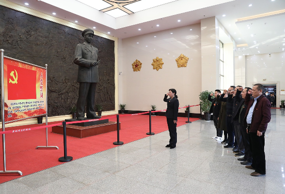 会同县政协党组理论学习中心组开展党史学习教育第一次专题学习