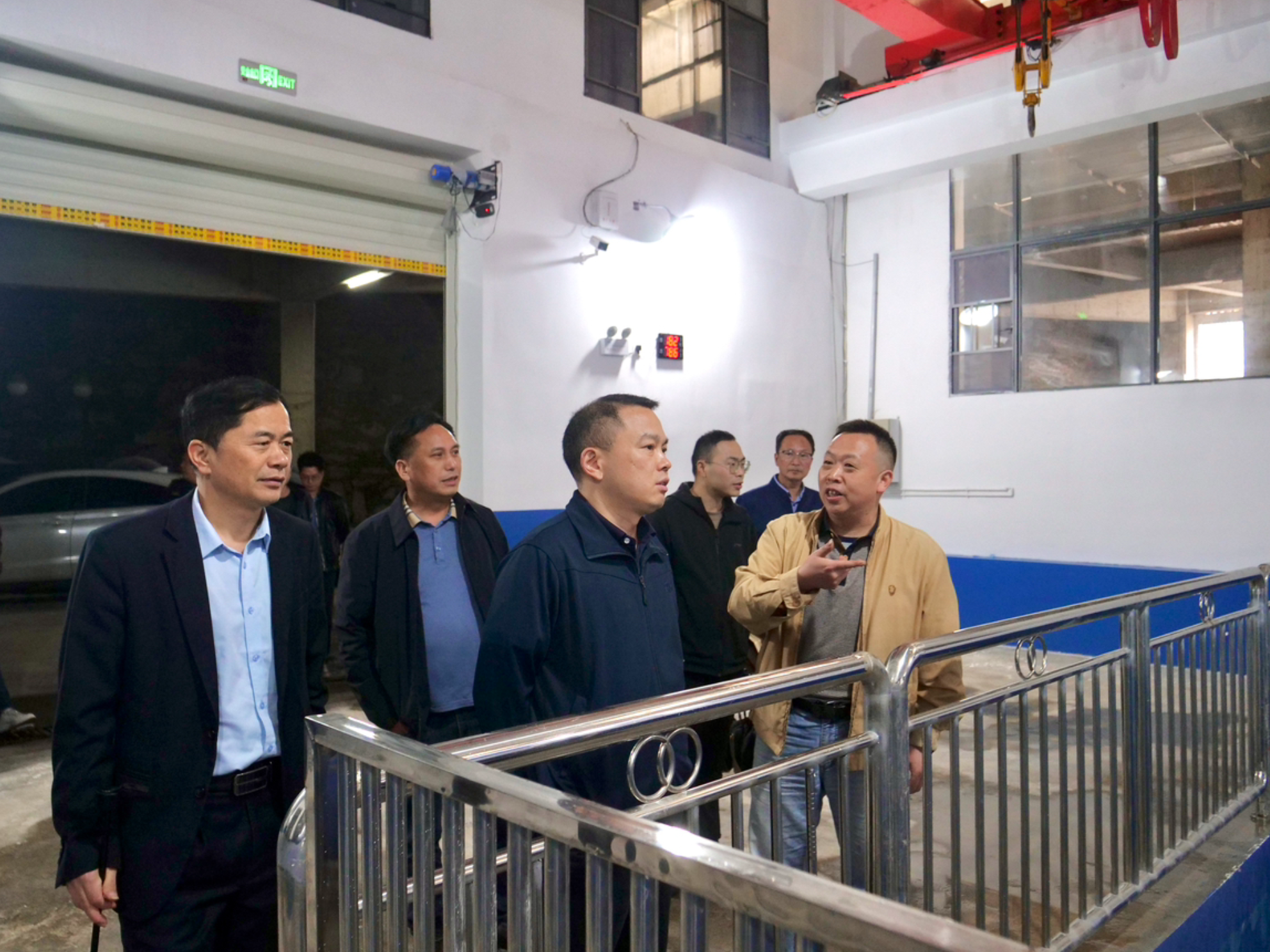 苏振督导城市内涝防治工作 