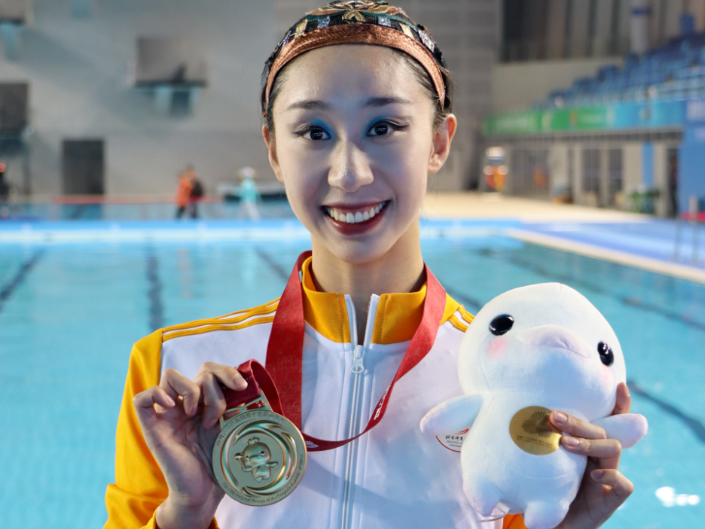 捷报频传！北湖姑娘樊家懿全运会再夺奖牌