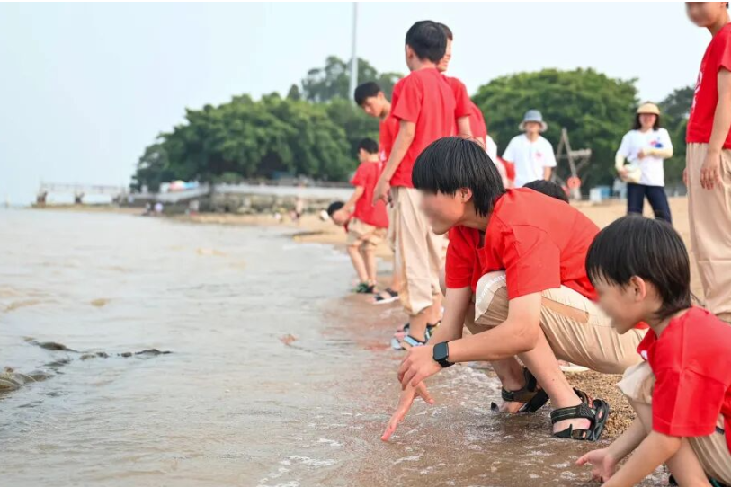 “我们终于看到大海了！”