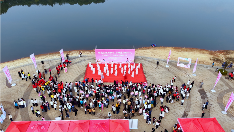 徒步+趣味闯关！北湖区巾帼环湖竞走迎“三八”