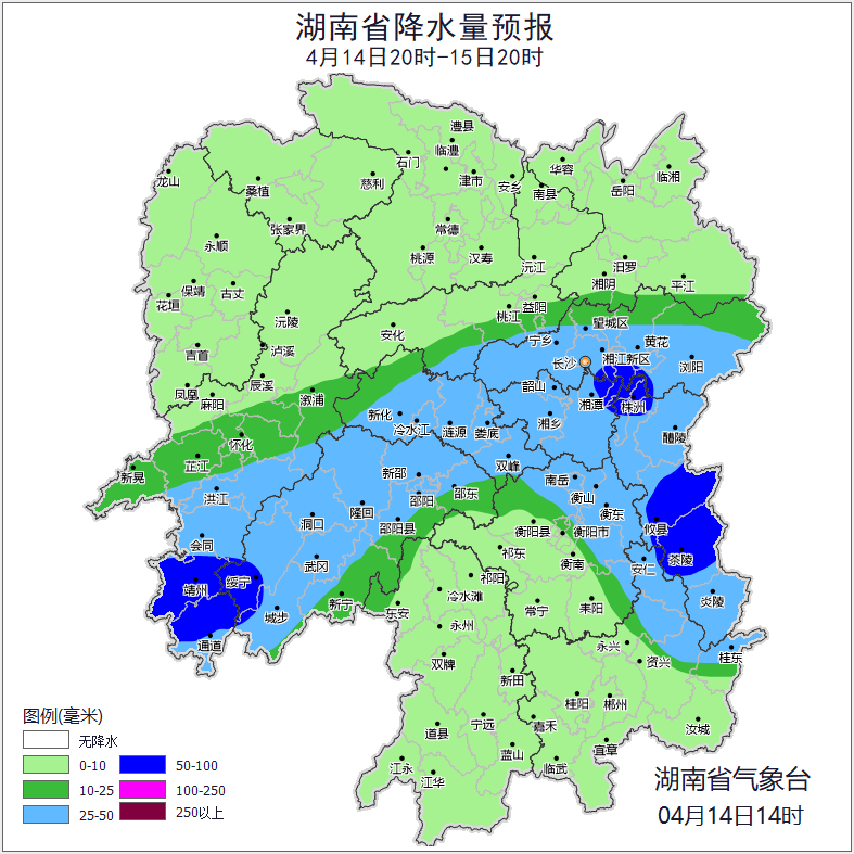 雷电大风+强对流蓝色预警！郴州人出门要注意→