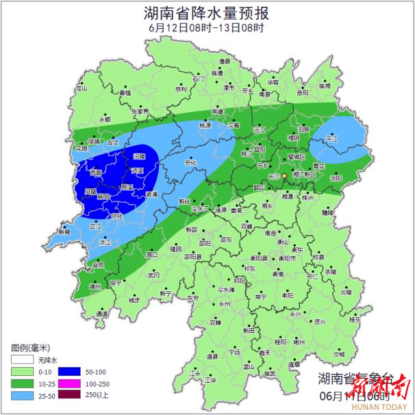 注意！湖南发布汛情提醒，郴州有持续性降水！