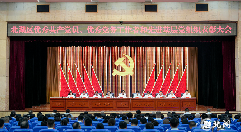 北湖区“两优一先”表彰大会召开