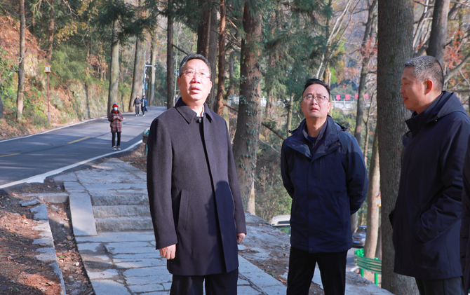 刘浪调研景区公路建设：打造安全、畅行、高品质旅游通道