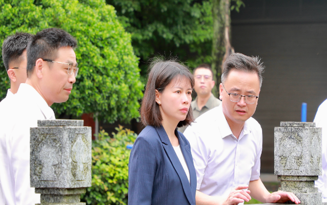 王慧敏赴祝融街道督导安全生产和基层治理工作