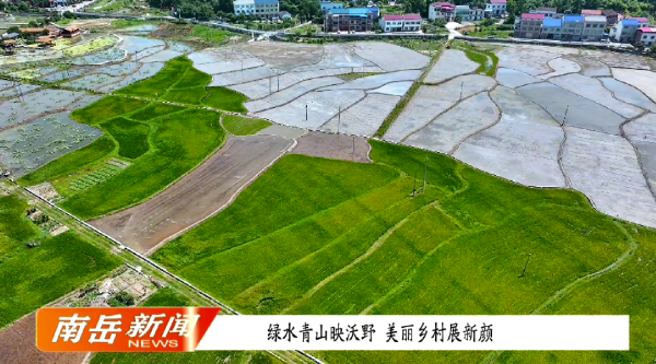 绿水青山映沃野 美丽乡村展新颜