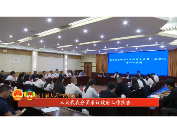 区十届人大一次会议 | 人大代表分团审议政府工作报告