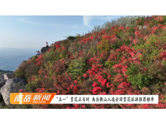 “五一”赏花正当时  南岳衡山入选全国赏花旅游推荐榜单
