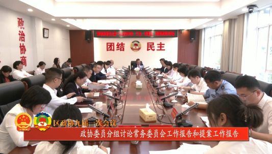 区政协九届一次会议 | 政协委员分组讨论常务委员会工作报告和提案工作报告