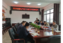 酃湖乡党委理论学习中心组开展2020年第十次集体学习