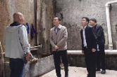 区领导带队督导茶山坳镇中心卫生院安全生产和群腐工作